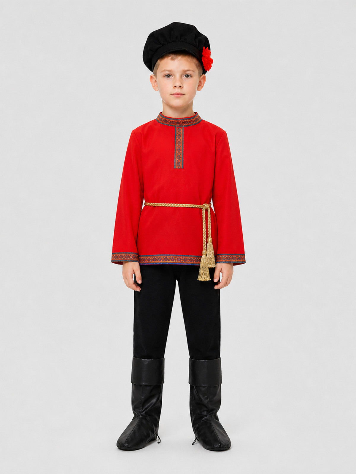 Medieval-Style Children's Cosplay Costume on-model view