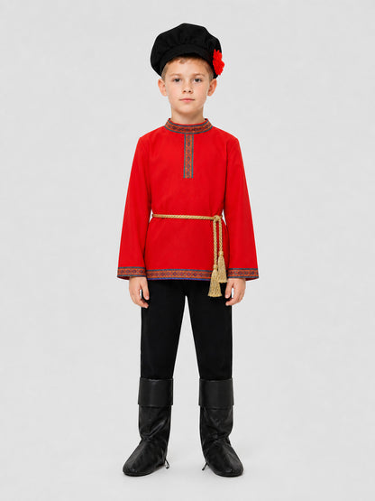 Medieval-Style Children's Cosplay Costume on-model view