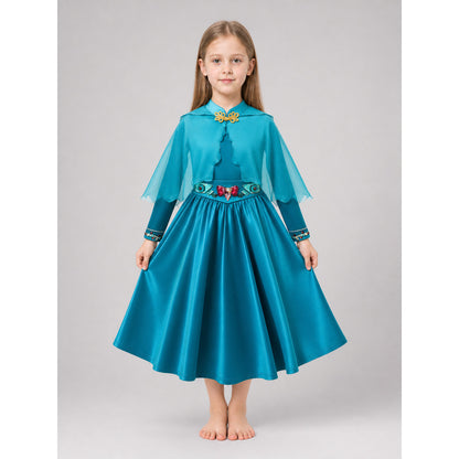 Fiona Kids' Dress for Cosplay and Halloween on-model view