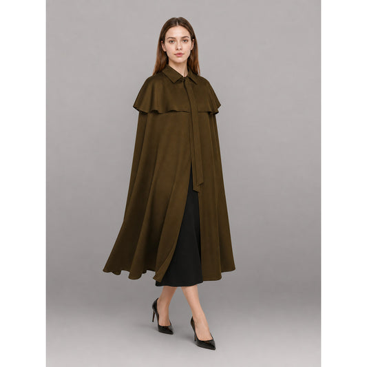 Brown Medieval Carnival Cloak