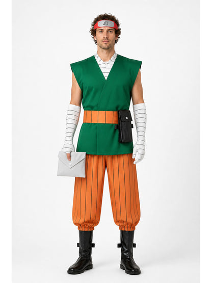 Rock Lee Cosplay Costume with Accessories main product view