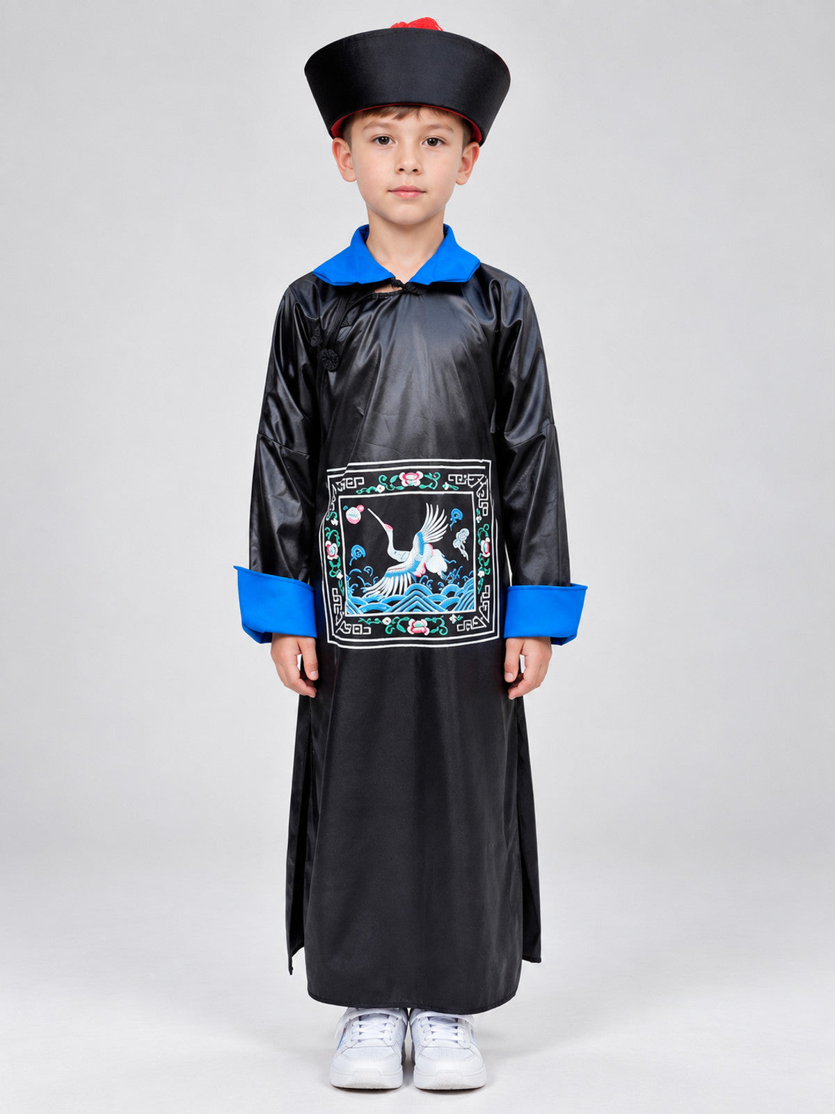 Kids' Costume with Long Robe and Tall Hat