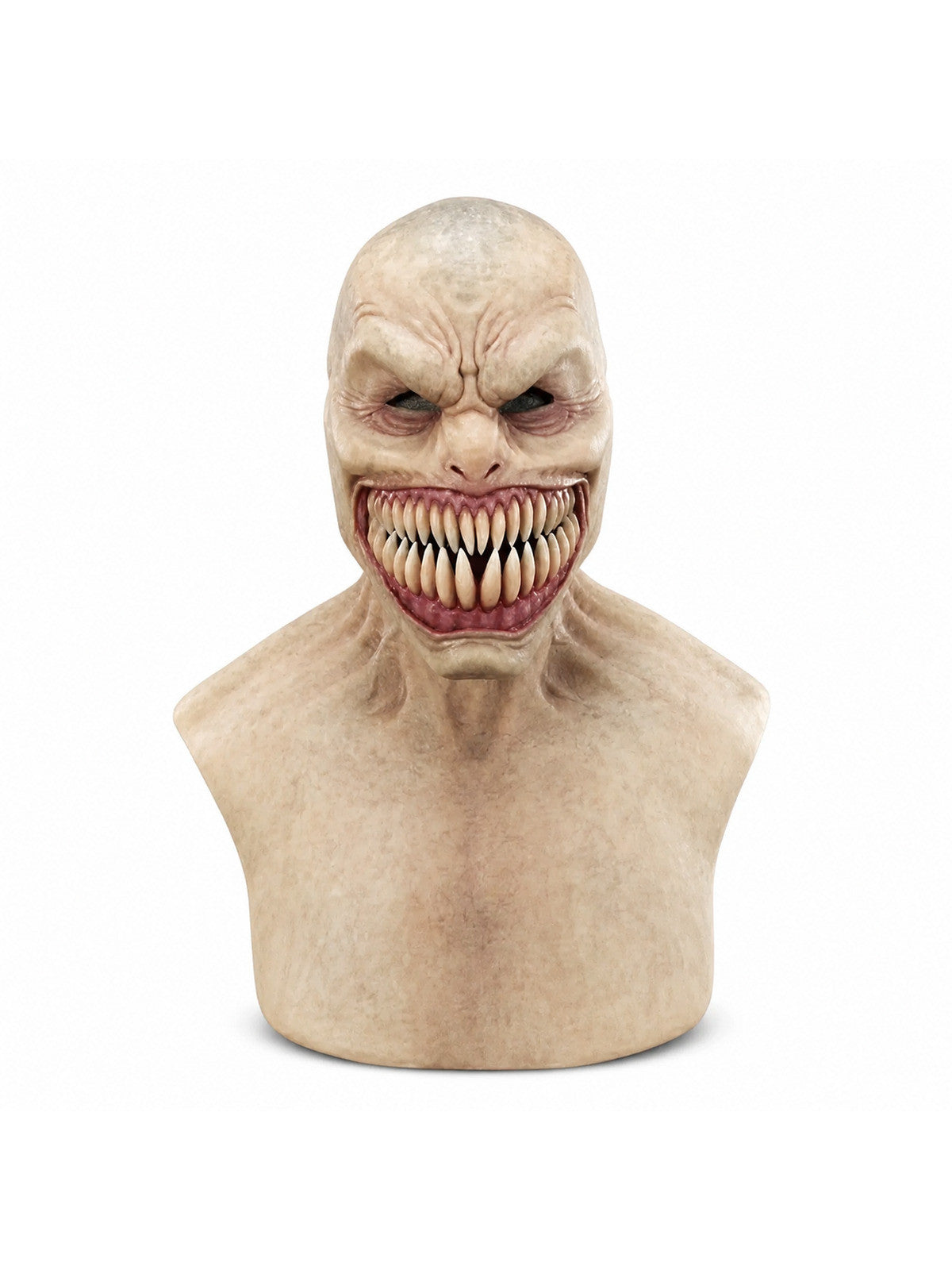 Horror Stalker Clown Mask Halloween Party Cosplay Creepy Monster Big Mouth Teeth main product view