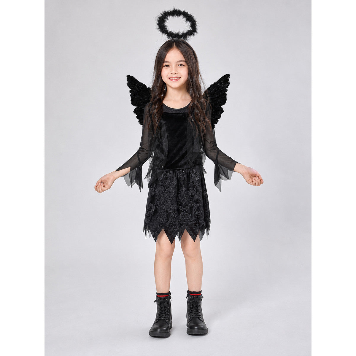 Angel Costume with Wings and Halo for Cosplay
