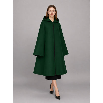 Green Carnival Cloak with Hood