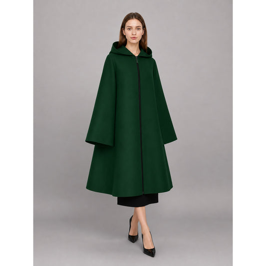 Green Carnival Cloak with Hood