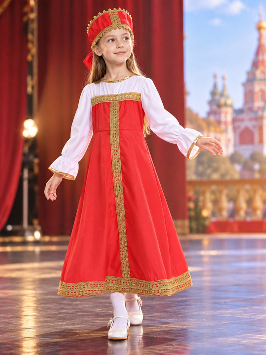 Stage Costume with Dress and Headpiece main product view