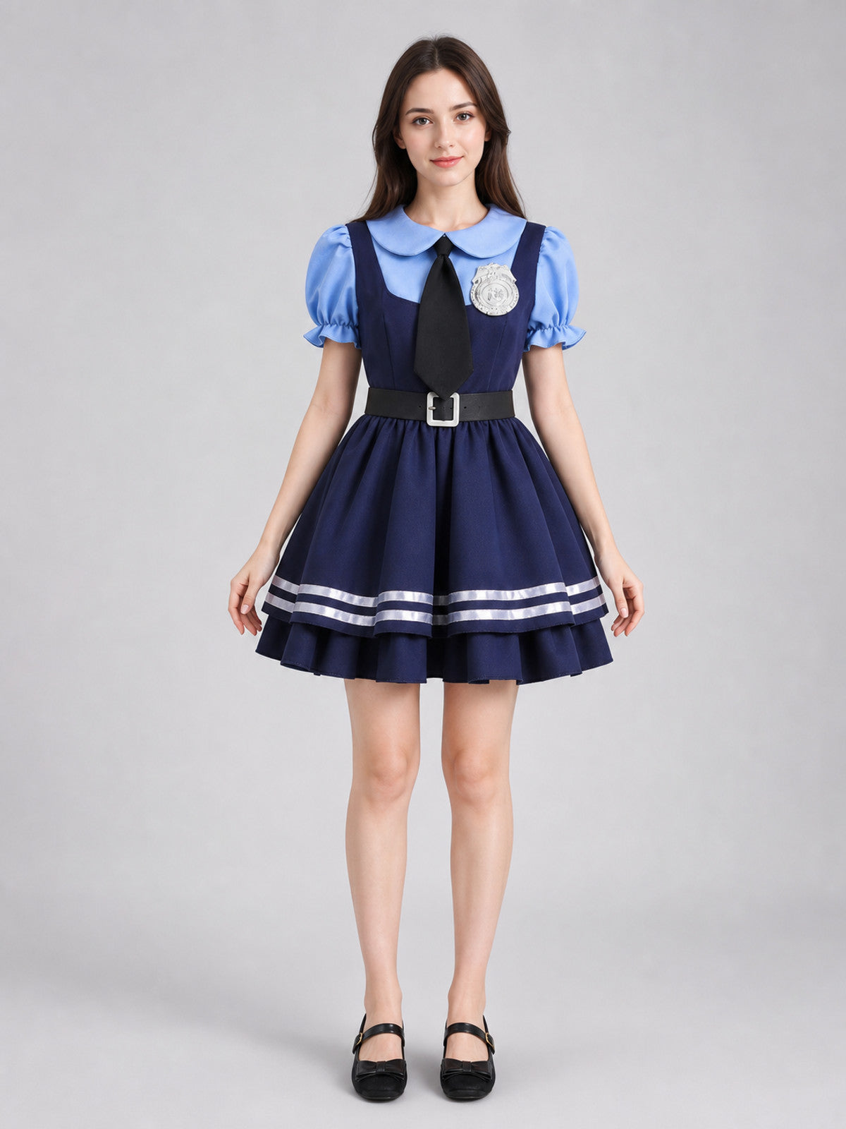 Bunny Stage Costume with Ears and Full Skirt