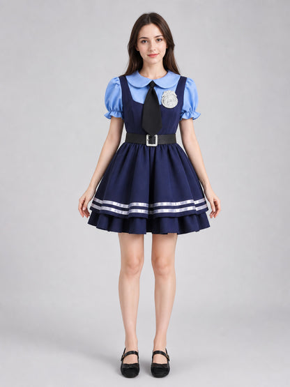 Bunny Stage Costume with Ears and Full Skirt