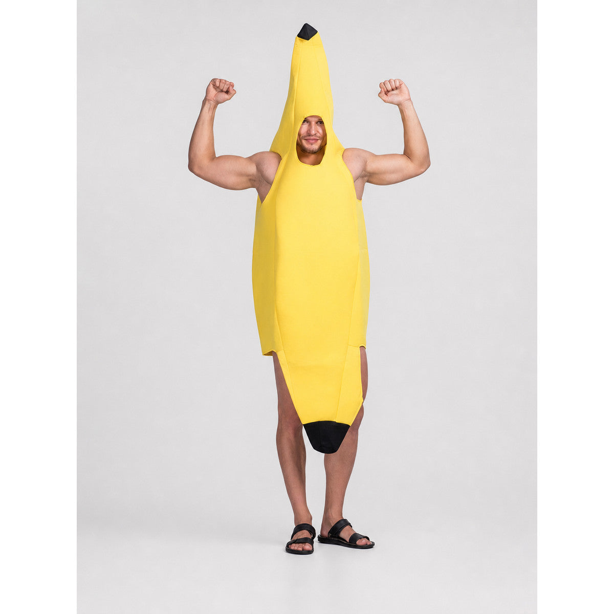 Banana Carnival Costume for Parties and Performances on-model view