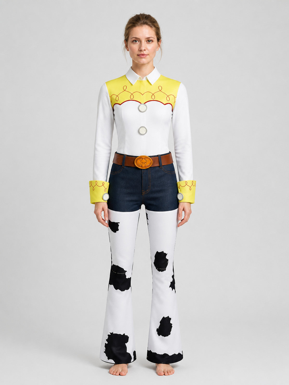 Jessie Cosplay Costume from Toy Story on-model view