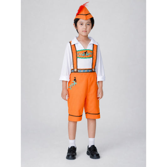 Historical National Costume with Suspenders