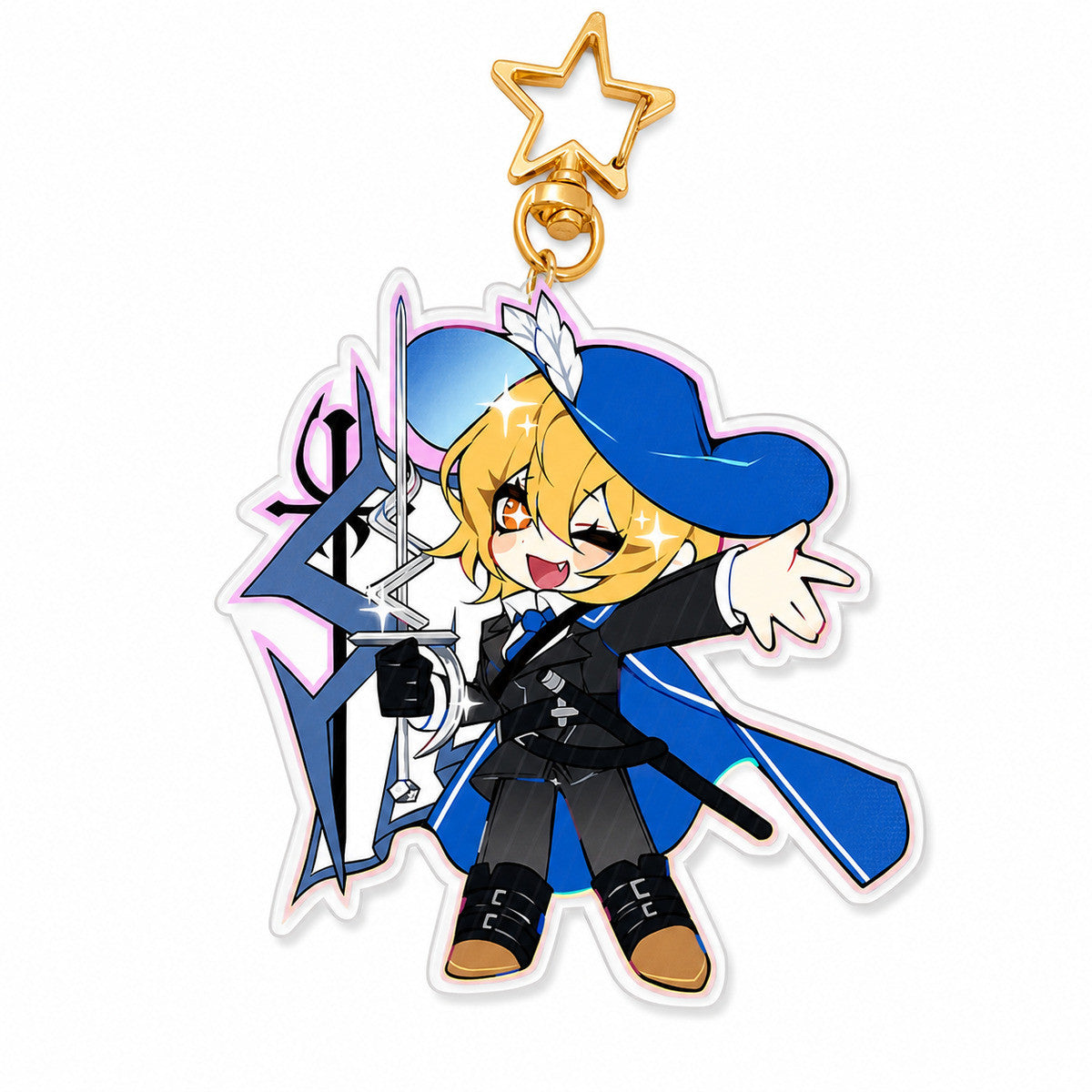 Limbus Company Women Key Ring Chain for Pants Kids Pendant Brelok Friend Gift