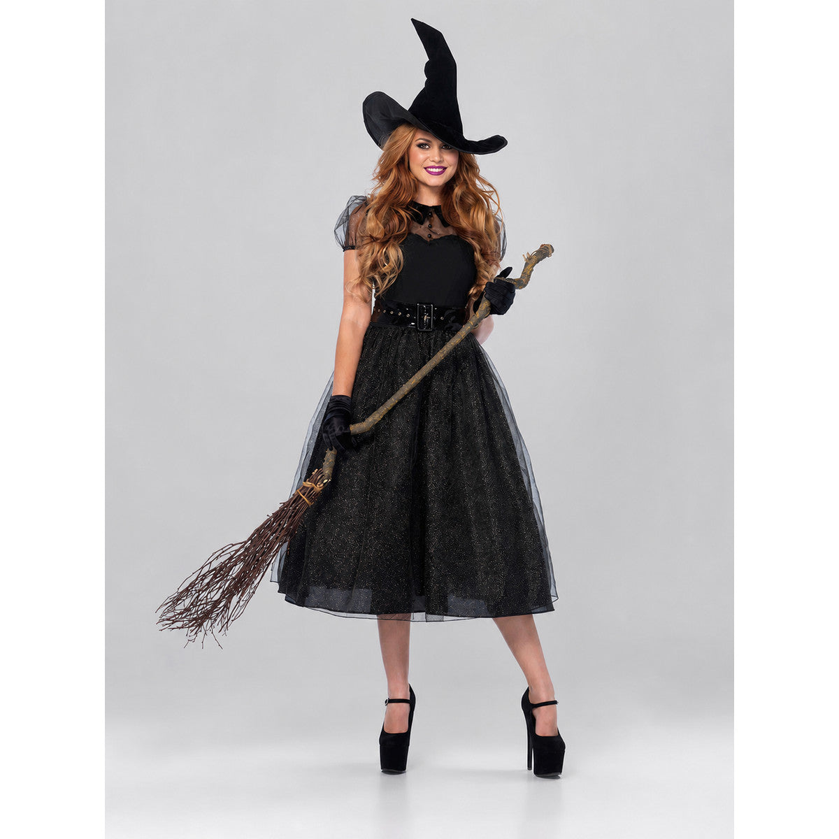 Halloween Costume with Dress and Hat