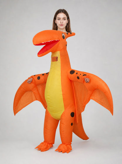 Inflatable Pterodactyl Costume for Parties and Cosplay on-model view