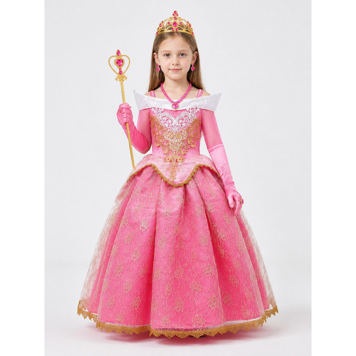 Princess Costume Set for Halloween and Cosplay main product view