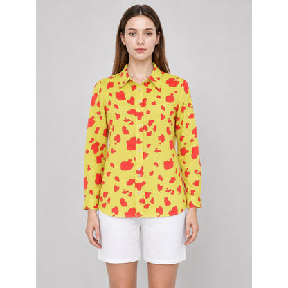 Trafalgar Law Cosplay Shirt, Red and Yellow
