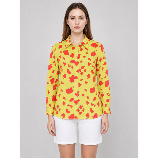 Trafalgar Law Cosplay Shirt, Red and Yellow