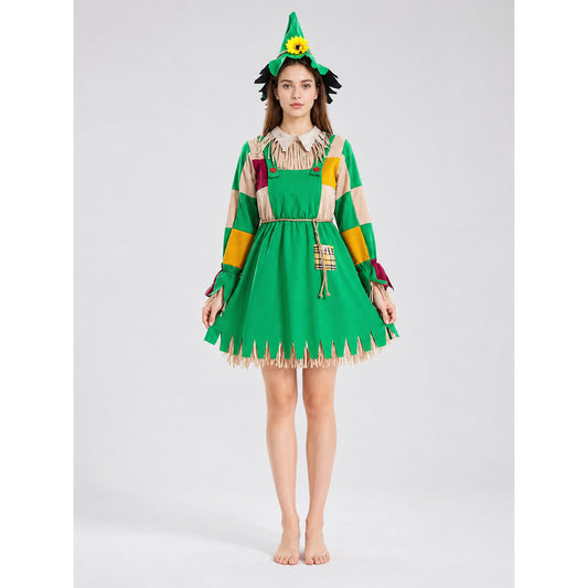 Halloween Costume: Dress with Apron and Hat