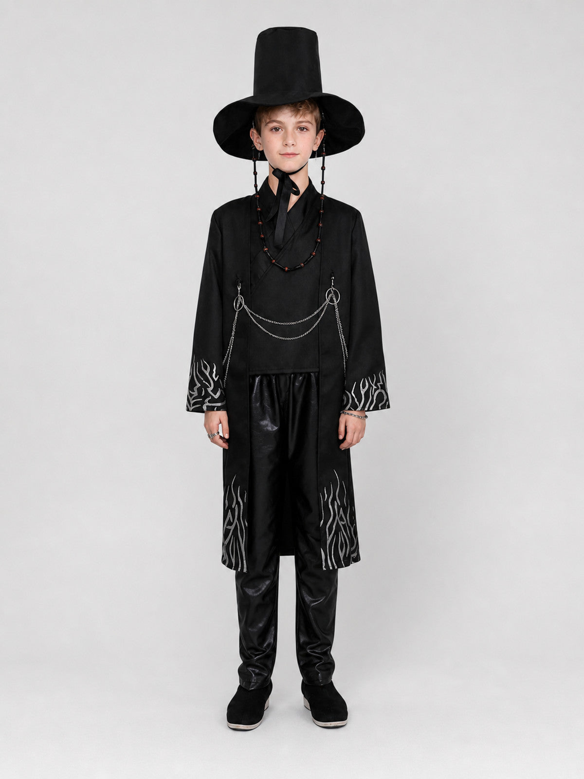 Anime Cosplay Costume: Long Coat, Pants, and Hat