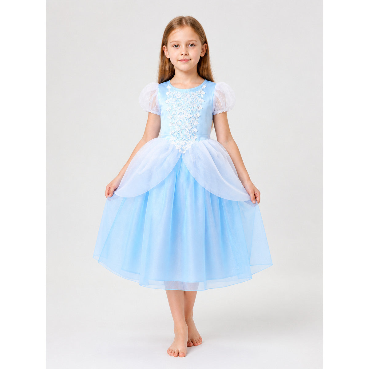 Blue Princess Costume for Halloween main product view