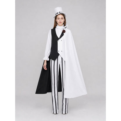 Nikolai Gogol Cosplay Costume: Cape, Vest, and Top Hat