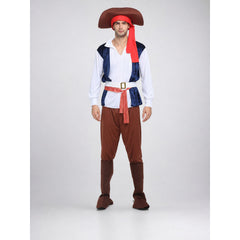 Halloween Pirate Costume, Complete Set