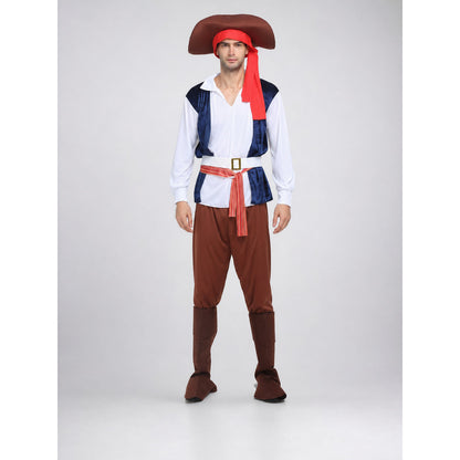 Halloween Pirate Costume, Complete Set