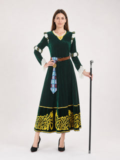 Medieval Princess Costume for Stage Performances and Halloween