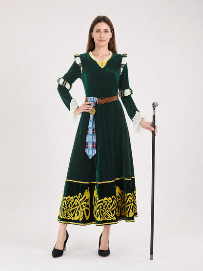 Medieval Princess Costume for Stage Performances and Halloween main product view
