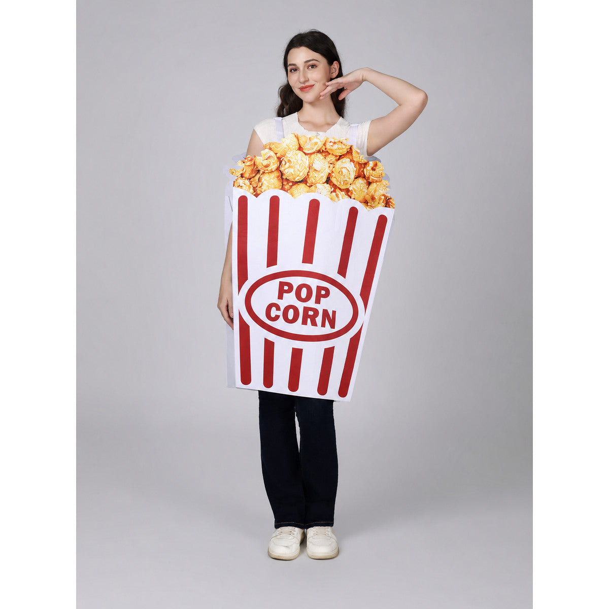 “Popcorn” Costume for Halloween and Parties
