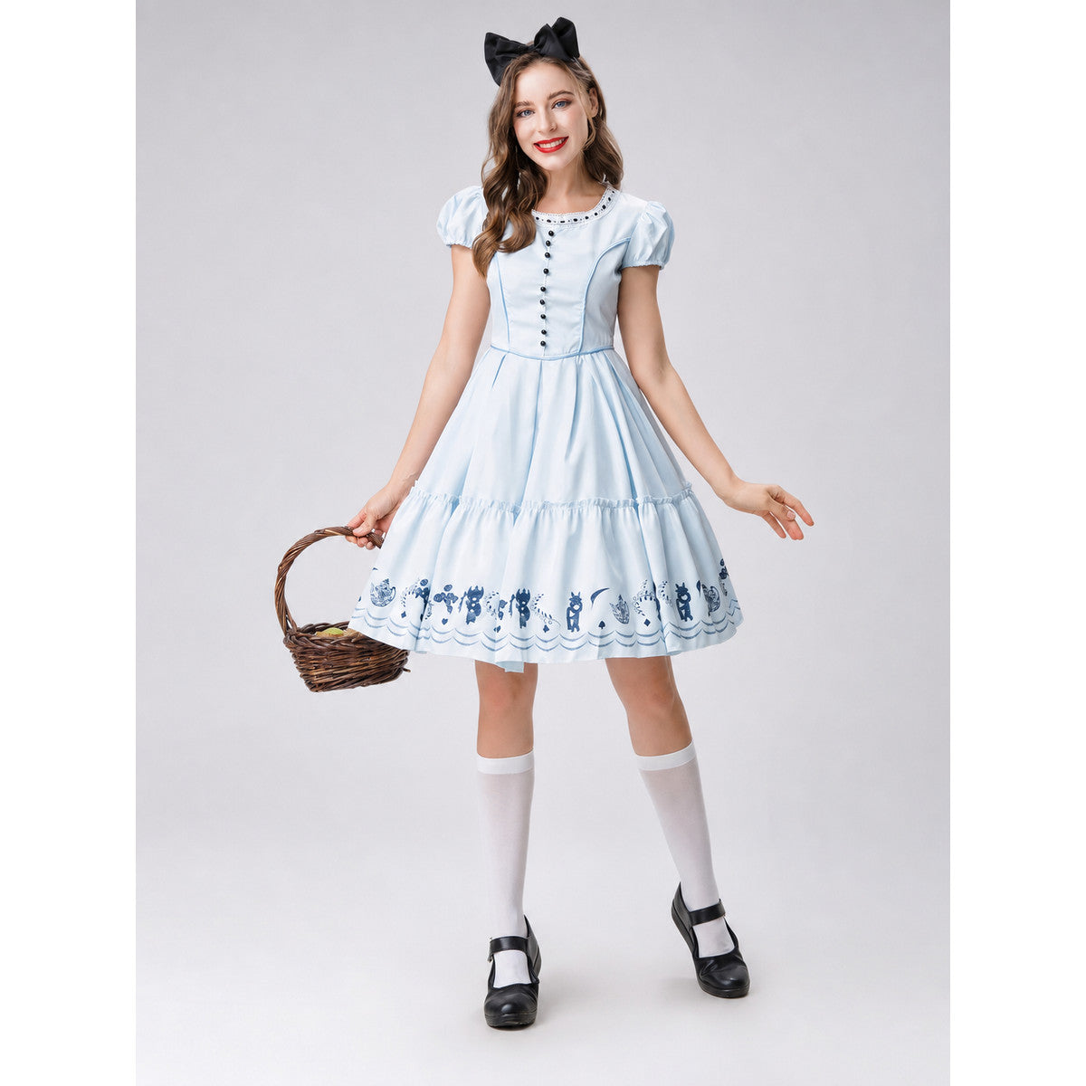Alice in Wonderland Lace Cosplay Dress