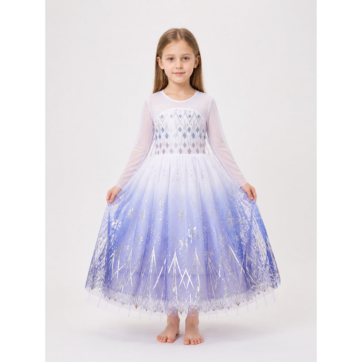Snowflake Princess Costume for Halloween