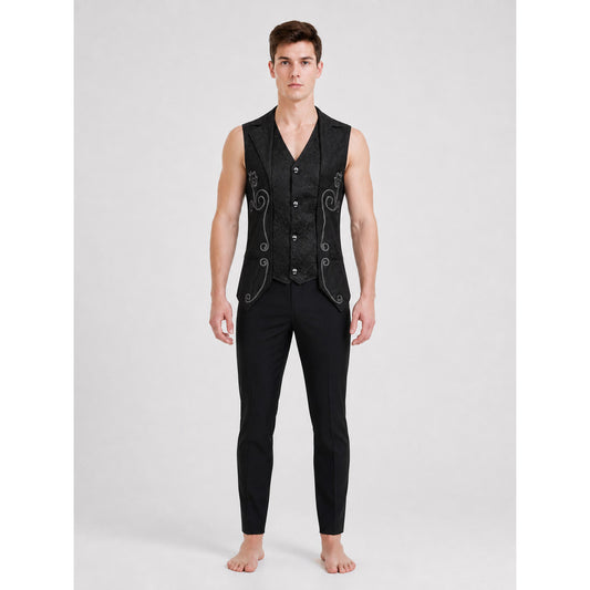 Steampunk Costume Sleeveless Vest