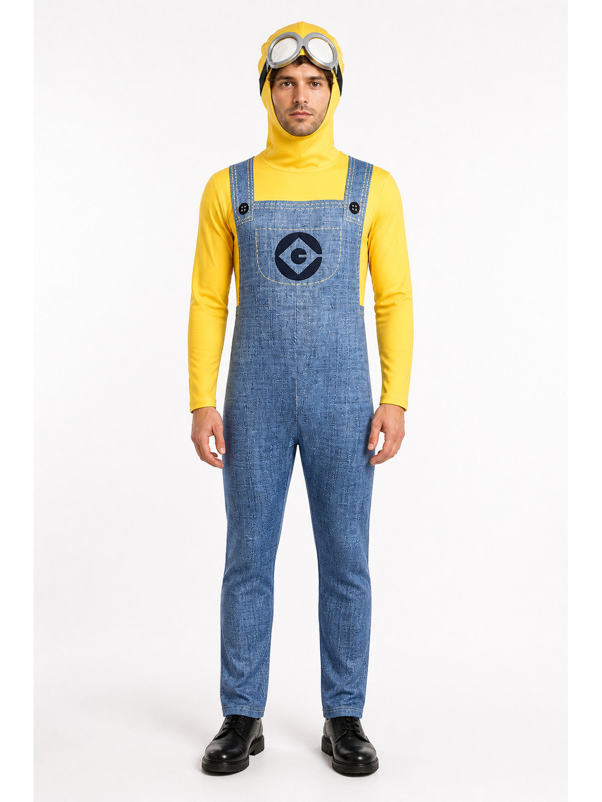 Minion Hooded Jumpsuit Costume for Cosplay main product view