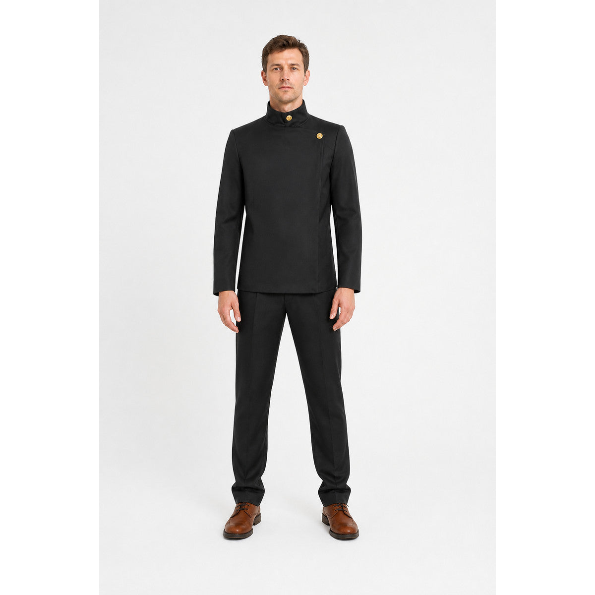 Cosplay Costume, Black, with Pants, Sizes S–XXL main product view