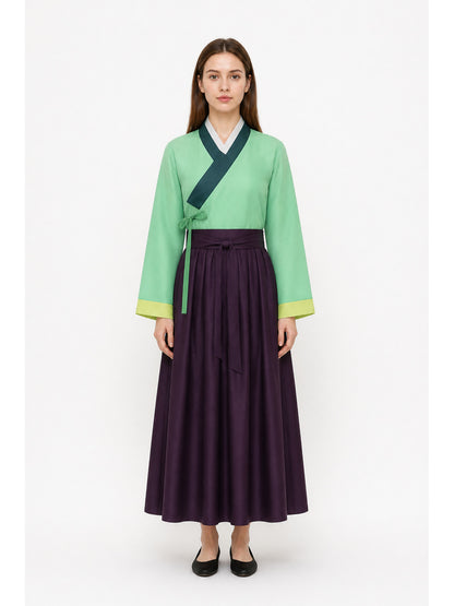 Maomao Hanfu Cosplay Costume with Belt main product view