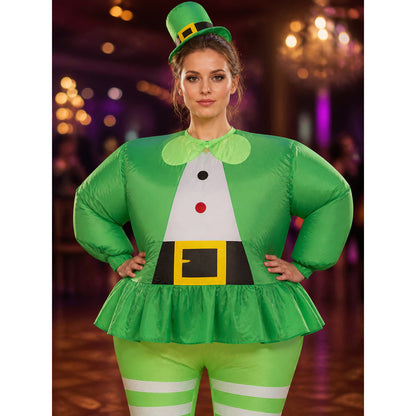 Inflatable Animal Costume, One Size, Halloween Christmas Party Outfit on-model view