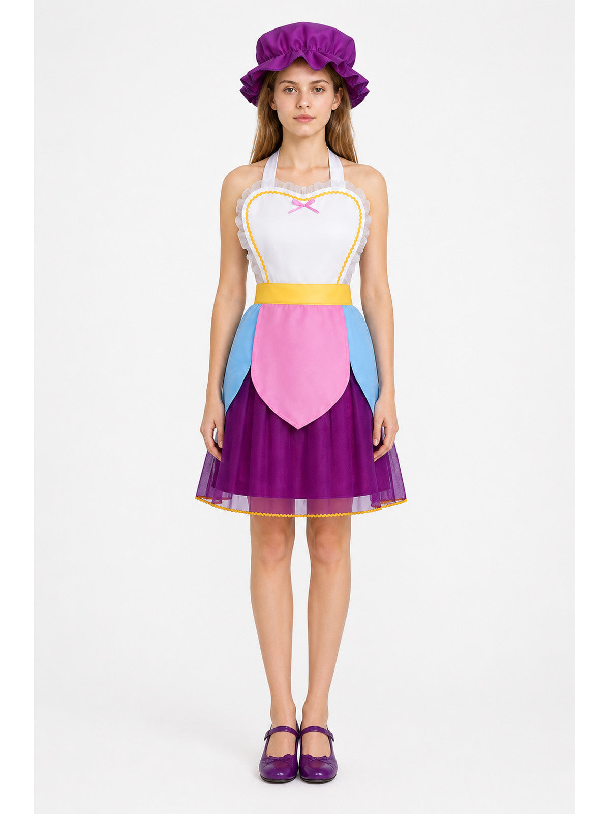 Cosplay Dress with Apron and Hat main product view
