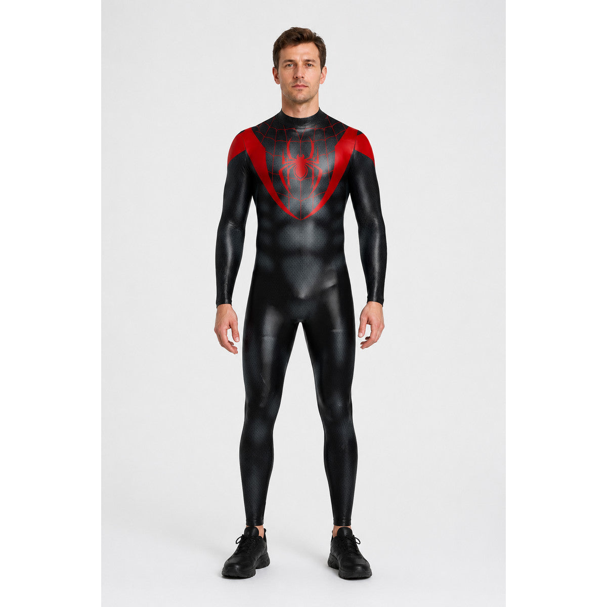 Red and Black Spider-Man Costume for Cosplay main product view