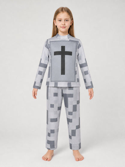 MC Character Costume for Children for Parties and Cosplay