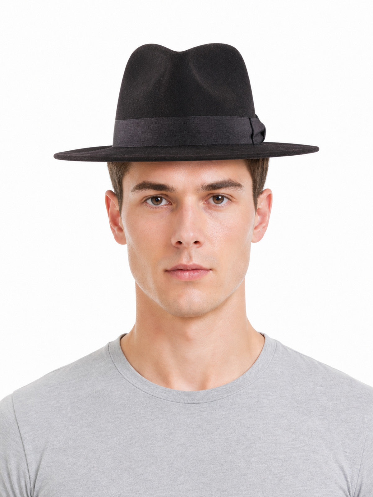 Carnival Wide-Brim Fedora Hat