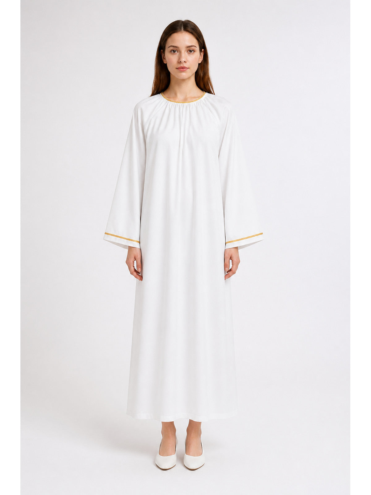 Good Omens Cosplay Robe, White main product view
