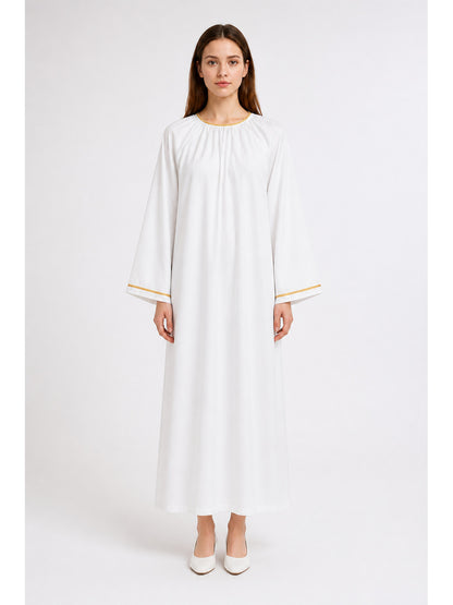 Good Omens Cosplay Robe, White main product view