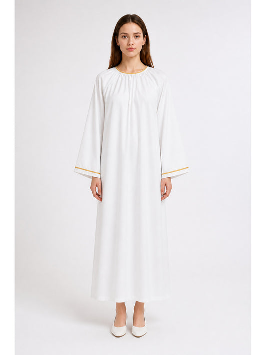 Good Omens Cosplay Robe, White main product view