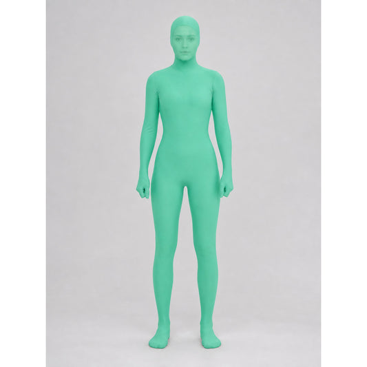 One-piece hooded costume for cosplay and stage use