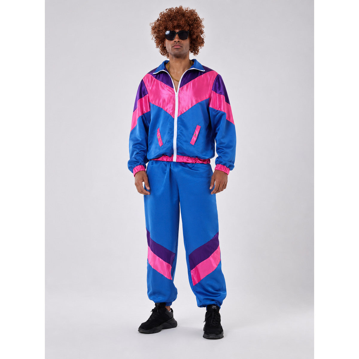 Retro Sport-Style Two-Piece Stage Costume