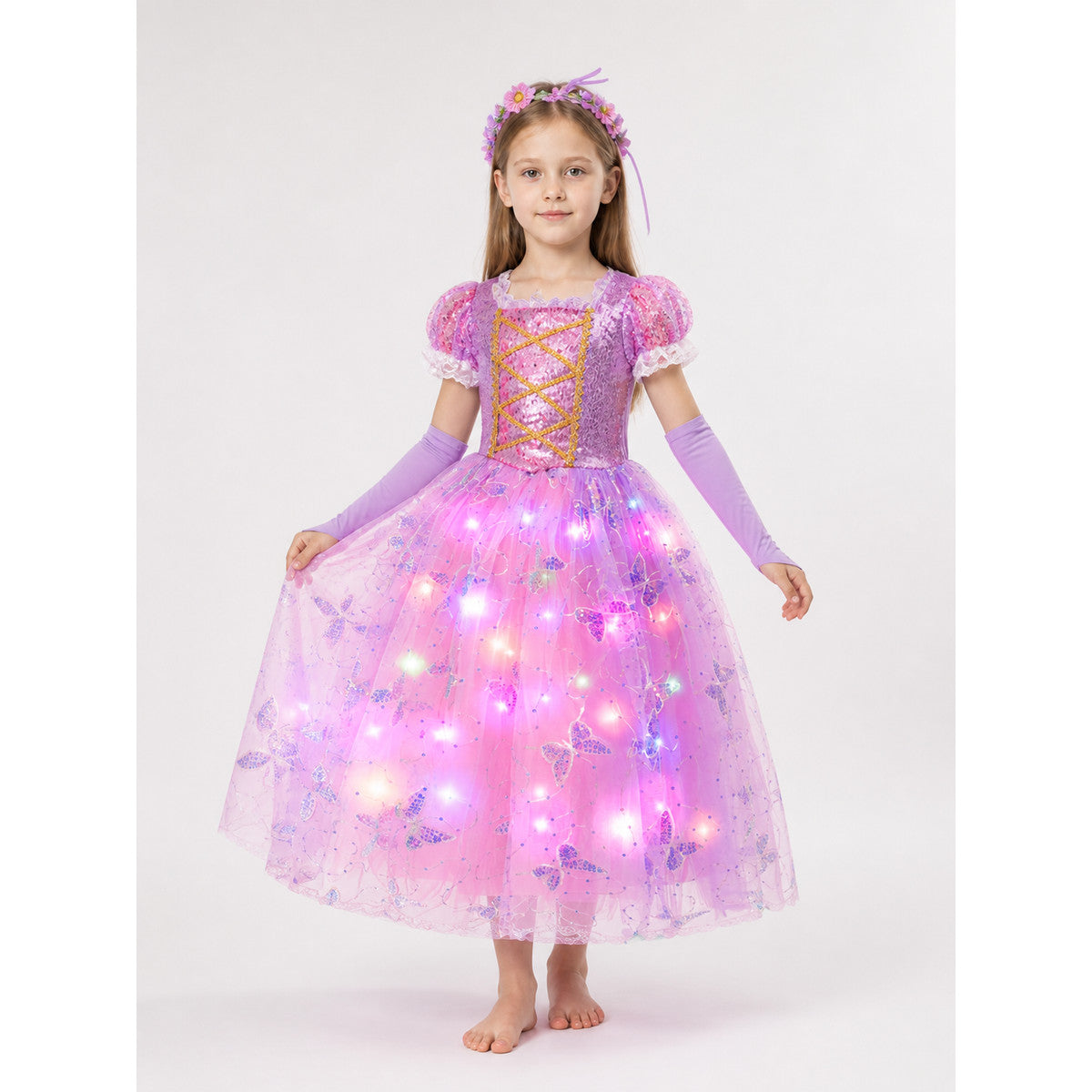 Light-Up Princess Costume for Halloween