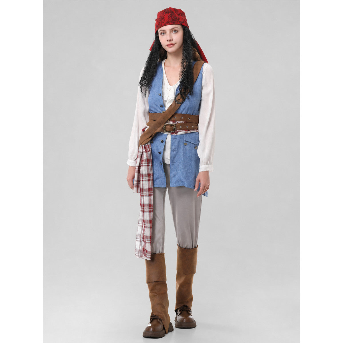 Pirate Costume for Halloween, Cosplay, and Performances