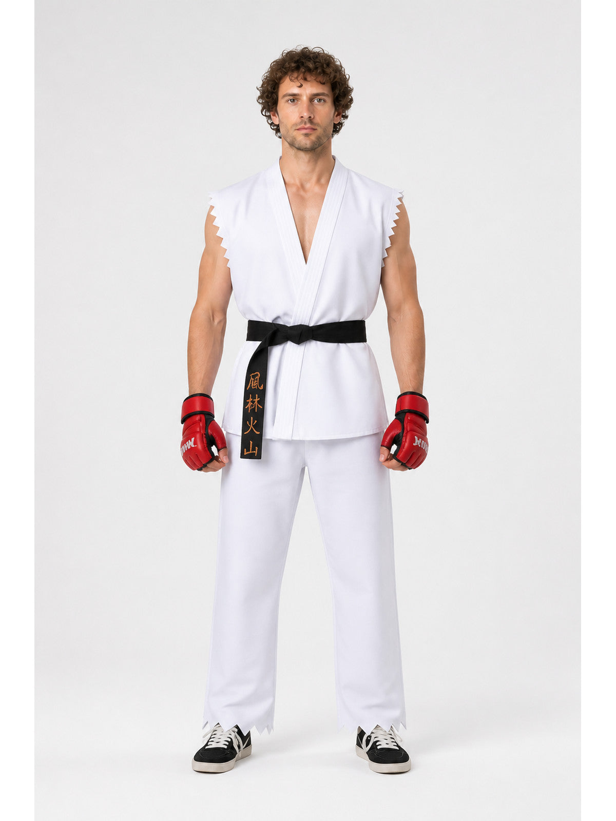 Ken Cosplay Costume: Jacket, Pants, and Belt